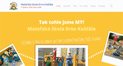 Desktop Screenshot of msekostala.cz